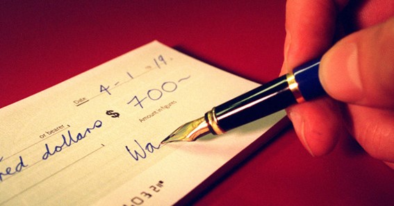 How to write a cheque in 5 easy steps