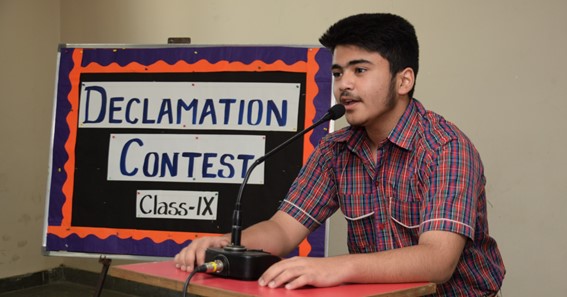 What Is Declamation Competition